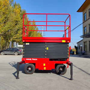 Nouvelles Tables Élévatrices Mobiles Électriques à Ciseaux Hydrauliques pour Travaux Aériens 6m 8m 10m, Plateforme de Levage pour la Construction et Usage Domestique - Product Image 1