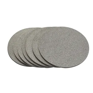 Industrial Microns porous stainless steel sintered metal filter discs