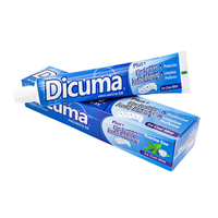 Ventes chaudes Dentifrice sans fluor avec protection antibactérienne et anti-caries Saveur menthe Dentifrice chimique pour adultes Usage domestique