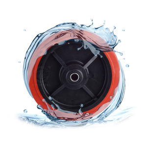 <span class=keywords><strong>8</strong></span> inç PU tekerlek plastik çekirdek PU lastik Castor tekerlek 200 mm ağır PU mobilya tekerleği ile 304 paslanmaz çelik makaralı rulman - Product Image 1