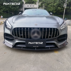 Kit carrosserie en fibre de carbone sèche Paktechz, becquet avant pour <span class=keywords><strong>Mercedes</strong></span> Benz AMG GT GTS <span class=keywords><strong>GTC</strong></span> 2017 - 2021 - Product Image 4