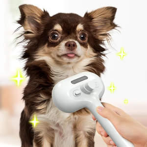 ペット用品スプレー充電式マッサージ帯電防止猫犬ブラシフローティングヘアペット脱毛コーム - Product Image 4