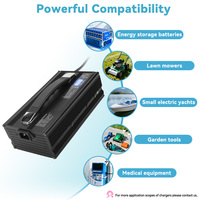 Chargeur de batterie XT80 pour stockage d'énergie 12V 24V 36V 48V 60V, chargeur de batterie au lithium pour station d'alimentation portable