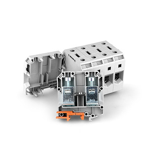 Indeter Uk2.5B Din Rail Terminal Block 240A Pa66 Insulation V0 Rating Electrical Engineering - Product Image 1