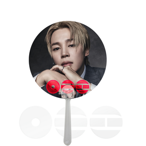 Mini Ventilador <span class=keywords><strong>de</strong></span> PVC Estilo Kpop, Regalo para Fans <span class=keywords><strong>de</strong></span> Jin, <span class=keywords><strong>Jimin</strong></span>, Jungkook, Jhope, Teahyun, Suga, Rm, del World Tour Fanmeeting - Product Image 4