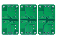 Carte de filtre d'alimentation cc 0-25V/0-50V 2A/3A/4A classe D Module d'amplificateur de puissance Suppression des interférences EMI Suppression PCB Board