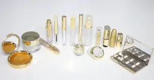 Kugelform Design Glitter Gold Farbe Lippenstift Behälter Luxus Lippenstift Tube