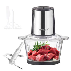 HALEY Fabricantes Cocina Hogar Vegetal Carne Picadora Procesador de alimentos Acero inoxidable 2L 3L 5L Picadora Picadoras de carne eléctricas - Product Image 5
