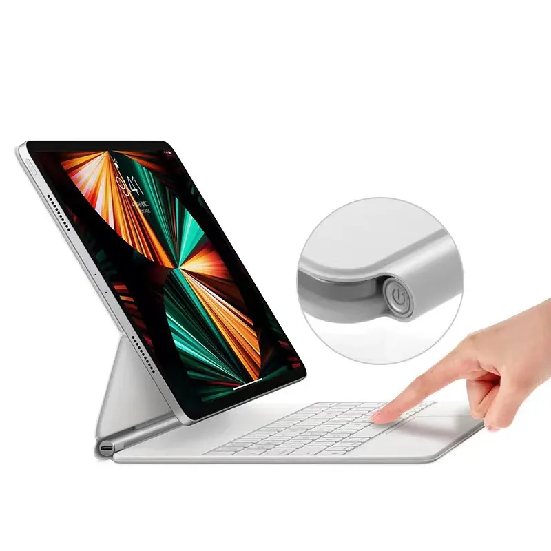 New Wireless BT Smart Magnetic Trackpad Keyboard Magic Keyboard for iPad Air 4/5th Generation / iPad Pro 11 inch 2nd Gen