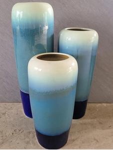 Boden zu Boden Vase Farbverlauf Keramik vasen Modernes Licht Luxus Wohnkultur Blumen arrangement Chinesische <span class=keywords><strong>TV</strong></span>-Schrank dekoration - Product Image 2