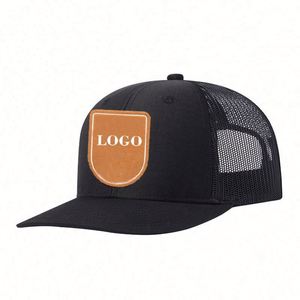 Gorra Trucker de Malla Richardson de Perfil Alto y Estructurada de 6 Paneles con Parche de Cuero, Calidad Australiana, Personalizada al por Mayor - Product Image 4