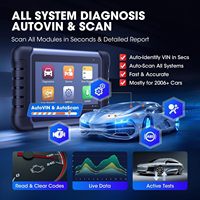 Outil de diagnostic automobile pour MaxiCOM MK808 MK808S, scanner OBD2, contrôle bidirectionnel, diagnostic, écran tactile LCD 7 pouces, WiFi, TPMS