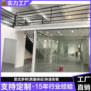 Steel Mezzanine Rack Solid Steel Plate 1000kg Sqm Heavy Duty Powder Coated <b>White</b> <b>Screw</b> Assembly For Industrial Use - Product Image 3