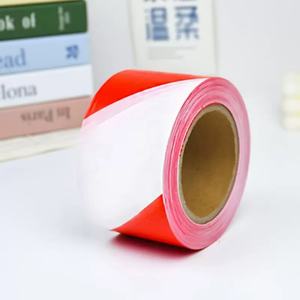 Cinta de Barrera de Plástico PE con Franjas Rojas y Blancas, No Adhesiva, Personalizable, Venta al Por Mayor Directa de Fábrica, Cinta de Advertencia de Precaución - Product Image 3