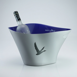 Illuminated Ice Bucket 2 <b>Bottles</b> Clear with Led <b>Lights</b> for Party and Beach Club, Distributors, OEM Custom - Product Image 5