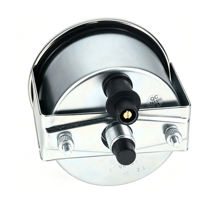 Tachometer MrGauge 1674637M91 Cocok untuk Massey Ferguson 275 281 290 298 565 575 590 595 Pengukur Jam 85MM Chrome Hourmeter