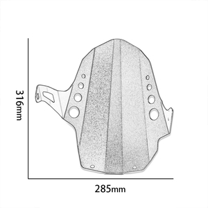 Guardabarros para motocicleta XXUN, cubierta de rueda trasera, protector contra salpicaduras de neumático para <span class=keywords><strong>Honda</strong></span> <span class=keywords><strong>750</strong></span> <span class=keywords><strong>X</strong></span> <span class=keywords><strong>ADV</strong></span> XADV 2017 2018 2019 <span class=keywords><strong>2020</strong></span> - Product Image 6