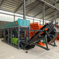 Línea de Producción de Mezcla de Suelo Estabilizado WBZ500 de 500 T/h, Accionada por Motor Eléctrico, Tolva de 4x8m, Certificación CE ISO para Carreteras Nacionales