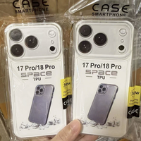 Coques transparentes pour iPhone 17 18 Pro Max, nouvelles coques souples anti-chute transparentes pour iPhone 16 15 14