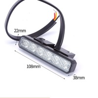 Car 12-24V Truck Truck High Brightness Side Light 6LED Signal Warning Light Clignotant Light