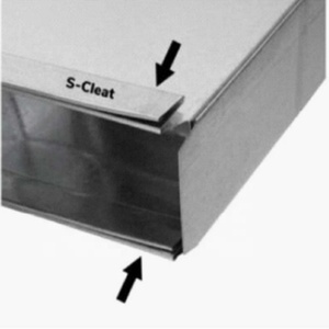 Ống dẫn khí mạ kẽm <span class=keywords><strong>90</strong></span> độ với ống điều hòa không khí mặt bích cho nhà máy trong nhà Hệ thống xả khói HVAC - Product Image 4