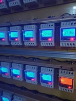 THC8A-1C 16amp 240V Saklar Kontrol Waktu Mikro Komputer yang Dipasang di Rel Din Saklar Pengatur Waktu Kontrol Waktu
