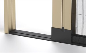 ประตูบานเลื่อน Trackless Plisse <span class=keywords><strong>มุ้ง</strong></span>กันยุงตาข่าย<span class=keywords><strong>จีบ</strong></span>พับตาข่ายประตูหน้าจอพับเก็บได้ - Product Image 6