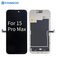 Écran INCELL HD+ en gros pour iPhone 15, 15 Plus, 15 Pro, 15 Pro Max – Assemblage numériseur d'écran tactile 100 % testé