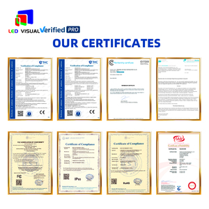 Hoge Resolutie Outdoor P3.91 Led Scherm 500Mm X 1000Mm Led Paneel Binnen Voor Podium Achtergrond Videomuur - Product Image 4