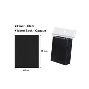Protège-cartes transparent givré durable, protège-cartes imprimés personnalisés, protège-cartes de jeu - Product Image 2