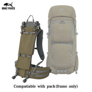 Sac à dos de chasse Gbaz Force avec cadre en fibre de carbone, sangles réglables, vert Ranger, équipement de randonnée et de sports de plein air - Product Image 2