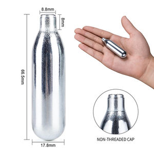 Cartouches jetables de gaz industriel de qualité supérieure pour chargeurs de crème fouettée, acier/acier au carbone, pression 56 bars - Product Image 6