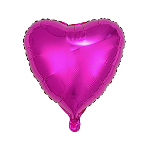 Wholesale 18 Inches Solid Color Heart Shape Foil Helium Balloons for Birthday Graduation Halloween Parties-Eco-friendly Decor - Product Image 4
