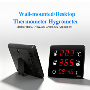 Termohigrómetro Digital con Bluetooth, Calibración Automática de Hora, Alarma de Brillo Ajustable, Herramienta de Monitoreo de Temperatura y Humedad para el Hogar, OEM - Product Image 3
