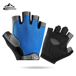 GOLOVEJOY XG37 Gym Gloves Men Women Fitness Climbing Riding Mittens Half Finger Anti-slip Breathable Fingerless Riding Gloves