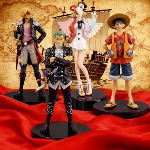 Figurines édition film, Monkey D. Luffy Uta Sanji Roronoa Zoro <span class=keywords><strong>Nami</strong></span> Robin Shanks Jouets de collection - Product Image 1