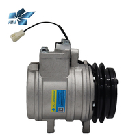 Compresor de coche de CA automático 12V nueva condición para Kioti DK40 DK45 DK35 aire acondicionado 1PK 717114 modelo E58087291