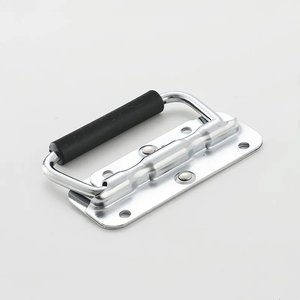 มือจับพับได้สแตนเลสสตีลทันสมัยสำหรับตู้ครัว มือจับลิ้นชักแบบฝัง ยกง่าย รับน้ำหนักได้มาก พร้อมสปริงสำหรับเฟอร์นิเจอร์ - Product Image 4