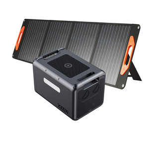 Station d'alimentation portable solaire UPS 2200W avec batterie LiFePO4, modèle <span class=keywords><strong>Q2200</strong></span>, pour pique-niques, camping et stockage d'énergie - Product Image 2