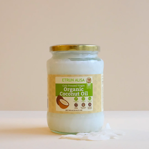 ETRUN ALISA <span class=keywords><strong>Olio</strong></span> <span class=keywords><strong>di</strong></span> <span class=keywords><strong>Cocco</strong></span> Puro 100% Naturale Spremuto a Freddo, <span class=keywords><strong>Olio</strong></span> <span class=keywords><strong>di</strong></span> <span class=keywords><strong>Cocco</strong></span> Extra Vergine Raffinato per Cucinare e Cuocere, Etichetta Privata - Product Image 2