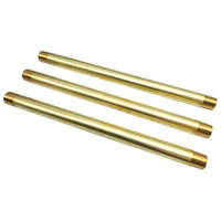 Raccords de tuyauterie en laiton de bonne qualité, 12 pouces, 14 pouces, C36000, C36000, raccord en laiton, raccord de tuyau fileté, long raccord en laiton
