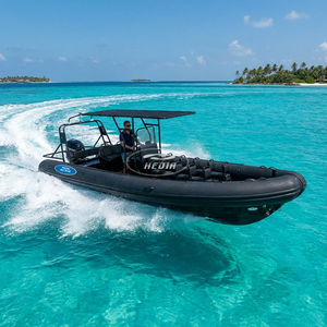 Bateau semi-rigide Hedia Luxury Patrol 960, coque rigide Orca Hypalon, tourisme, bateau semi-rigide gonflable 32 pieds 960 Hypalon aluminium, <span class=keywords><strong>10m</strong></span> - Product Image 3