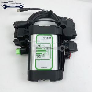 Pour Volvo VOCOM 88890030 avec PTT V2.8.150, scanner de diagnostic automatique pour camions lourds, interface ronde - Product Image 1
