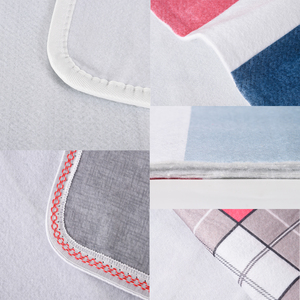 Fleece Fabric Stripe Pattern Blanket <strong>Warmer</strong> Home,big Size Double Control Area Electric Blanket for <strong>Bed</strong> - Product Image 3