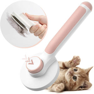 <span class=keywords><strong>Brosse</strong></span> de toilettage <span class=keywords><strong>pour</strong></span> animaux de compagnie, <span class=keywords><strong>Brosse</strong></span> Anti-renversement du Poil, <span class=keywords><strong>pour</strong></span> chiens et chats, outil de nettoyage <span class=keywords><strong>automatique</strong></span>, démêlante - Product Image 1