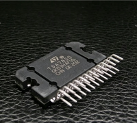 Amplificateur audio de voiture IC TDA7850 4x50W, amplificateur de puissance haute performance pour système stéréo de voiture, température de fonctionnement de -40C à +125C