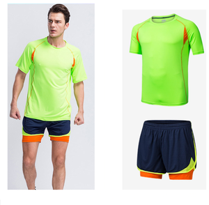 DFU85 Stock et sur mesure, T-shirt de sport respirant à séchage rapide pour homme, idéal pour la musculation, la gym, la course à pied, avec élasticité - Product Image 1