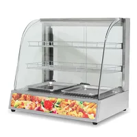 Équipement de collation Comptoir Aliments chauds Pain Poulet Pizza Réchauffeur Présentoir Réchauffeur de pain Réchauffeur de nourriture Vitrine de réchauffement
