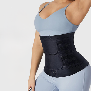 BoomYinGlam Corset Ajustable à 6 Rangées de Crochets, Respirant, Décontracté, Non Tissé, XS-XXXL, 9 Baleines, Latex, Serre-Taille à Contrôle Ferme - Product Image 1