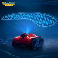 Robot Pembersih Kolam Otomatis Tanpa Kabel YOLO-POOL High-Suction K Pro 150 Harga Pabrik, Daya Tahan Baterai 15 Jam